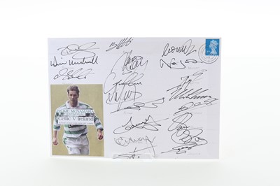 Lot 1874 - CELTIC F.C., COLLECTION OF SIGNED COVERS