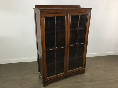 Lot 249 - OAK BOOKCASE