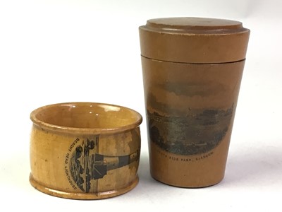 Lot 178 - GROUP OF MAUCHLINE WARE