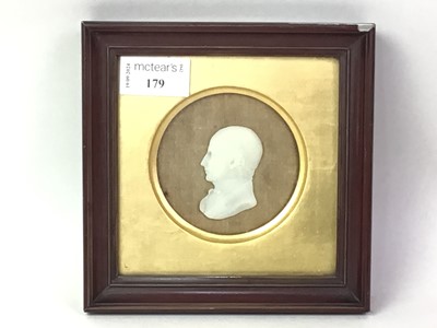 Lot 179 - VICTORIAN PORTRAIT HEAD