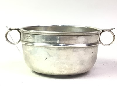 Lot 123 - SILVER BOWL