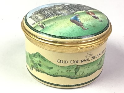 Lot 126 - GROUP OF HALCYON DAYS ENAMEL BOXES