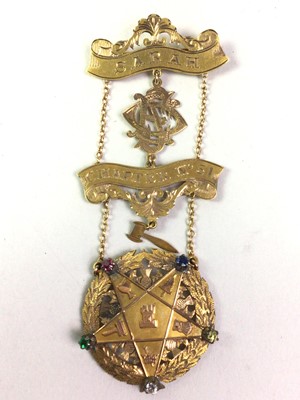 Lot 285 - MASONIC JEWEL