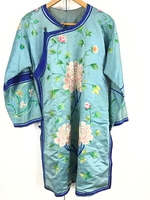 Lot 291 - CHINESE SILK ROBE