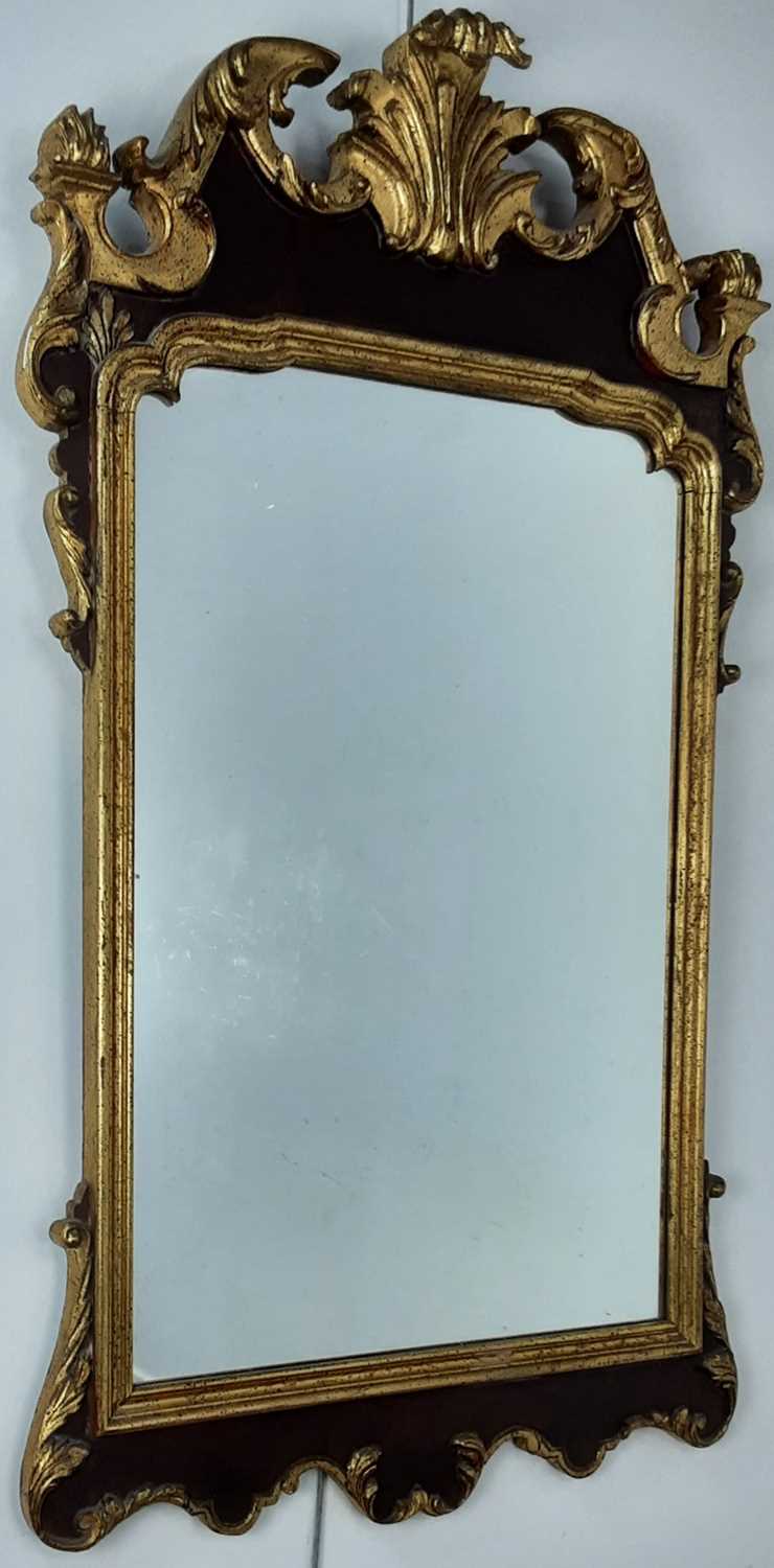 Lot 1607 - PAIR OF UPRIGHT WALL MIRRORS