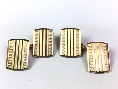 Lot 307 - PAIR OF CUFFLINKS