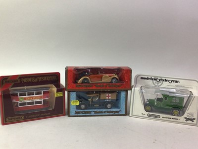 Lot 320 - COLLECTION OF MATCHBOX MODELS OF YESTERYEAR