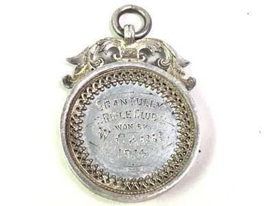 Lot 343 - SILVER PRESENTATION MEDAL