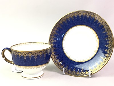 Lot 387 - WEDGWOOD CUP, SAUCER AND TWO PLATES