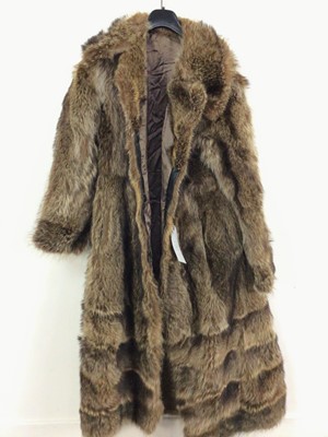 Lot 370 - TWO FUR COATS