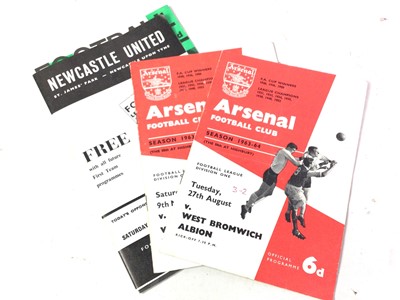 Lot 380 - GROUP OF ARSENAL FOOTBALL PROGRAMMES