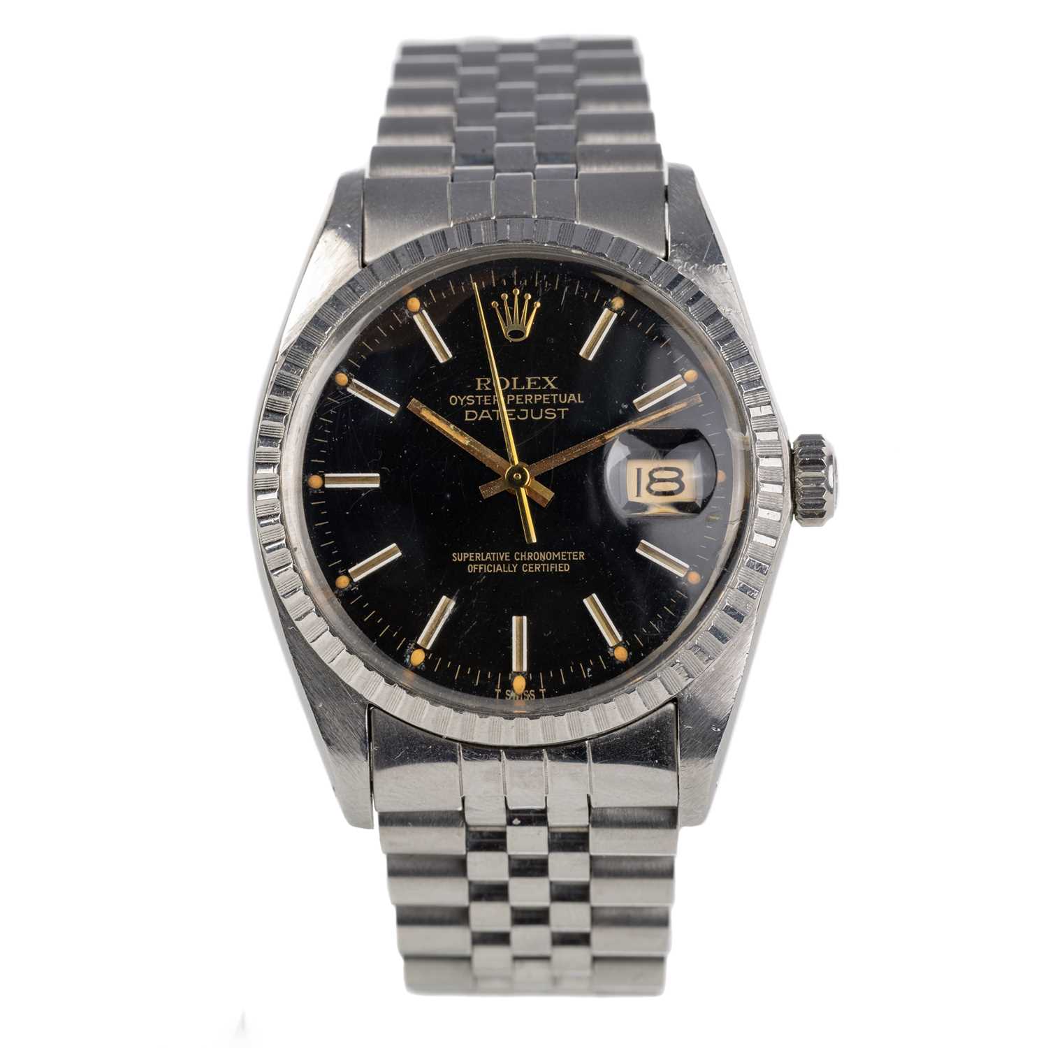 Lot 820 - ROLEX DATEJUST