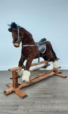 Lot 414 - CHILD'S ROCKING HORSE