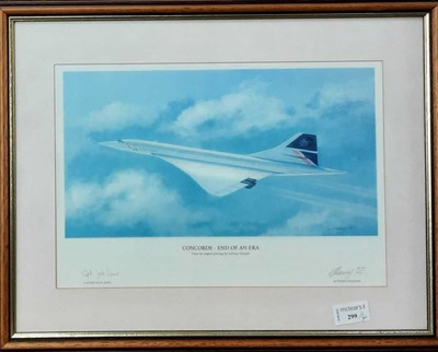 Lot 299 - CONCORDE - END OF ERA PRINT