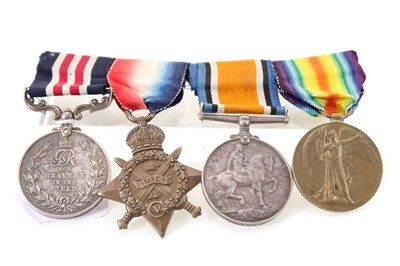 Lot 70 - WWI MEDAL GROUP