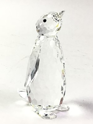 Lot 504 - GROUP OF SWAROVSKI CRYSTAL FIGURES