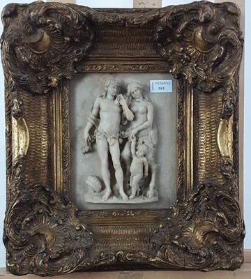 Lot 593 - COMPOSITION PANEL