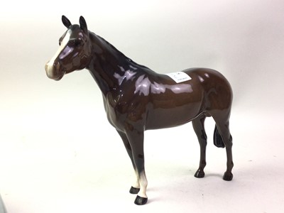 Lot 510 - BESWICK FIGURE OF A HORSE