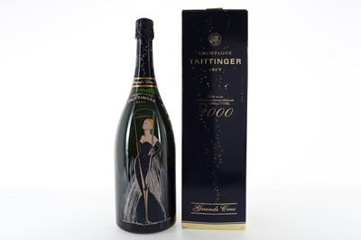 Lot 165 - TAITTINGER BRUT 2000 VINTAGE MAGNUM 1.5L