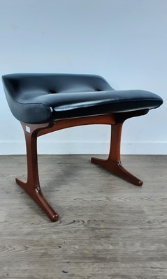 Lot 608 - MID CENTURY TEAK STOOL