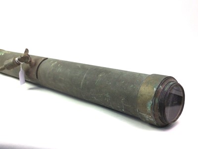 Lot 519 - BRASS TELESCOPE