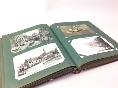 Lot 626 - VINTAGE POSTCARD ALBUM