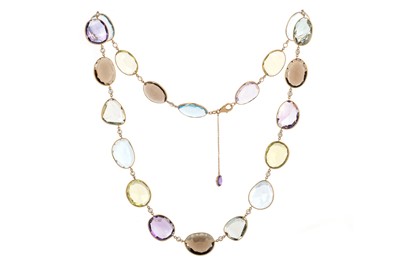 Lot 512 - GEM SET NECKLACE