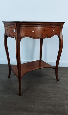 Lot 584 - FRENCH SIDE TABLE