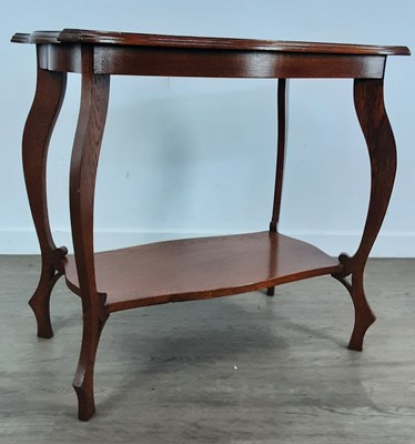 Lot 573 - OAK OCCASIONAL TABLE