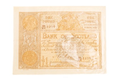 Lot 1 - BANK OF SCOTLAND