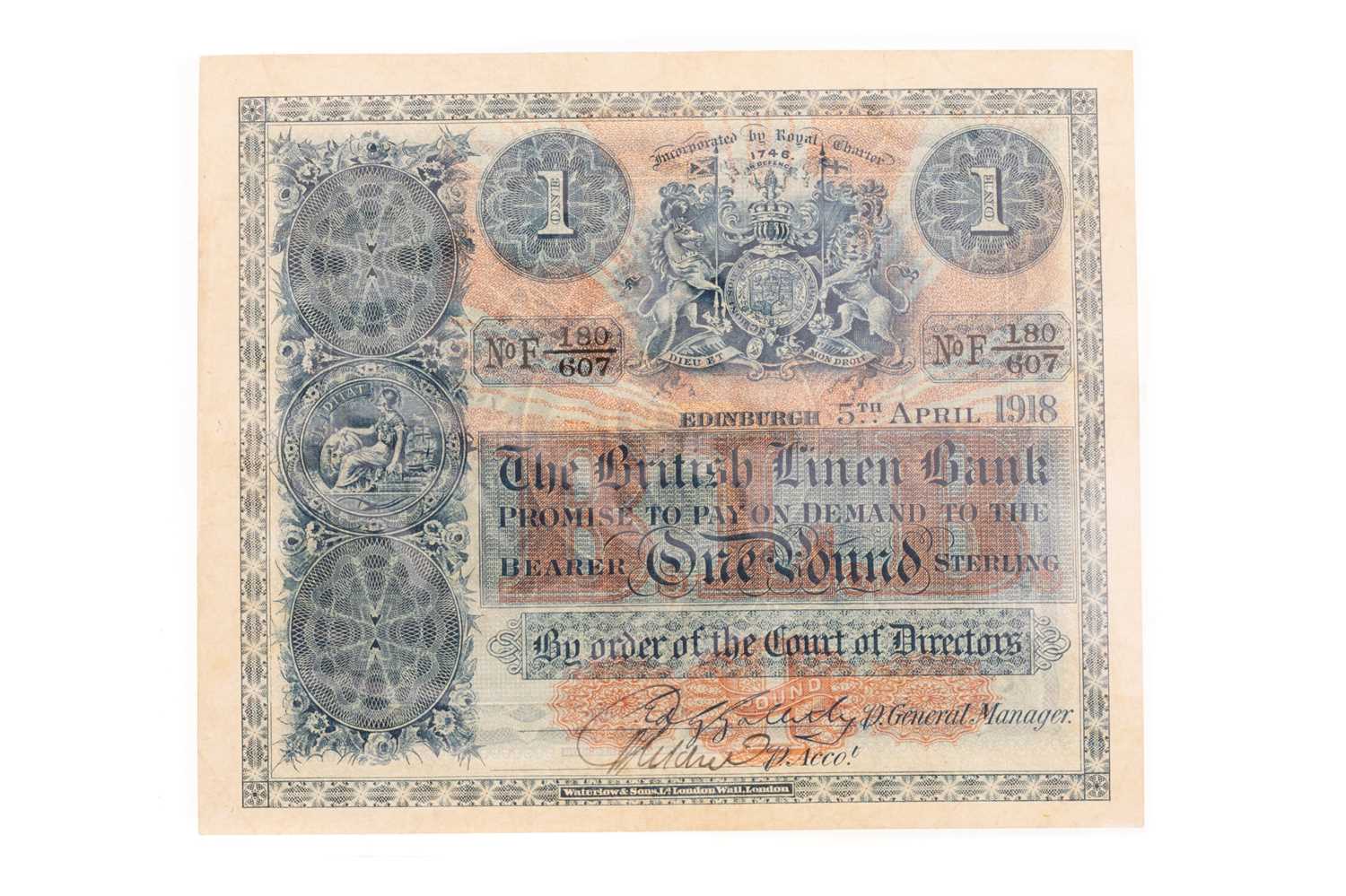 Lot 4 - BRITISH LINEN BANK