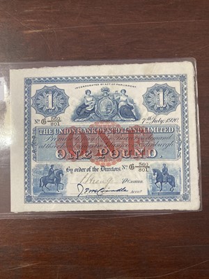 Lot 21 - UNION BANK OF SCOTLAND LIMITED