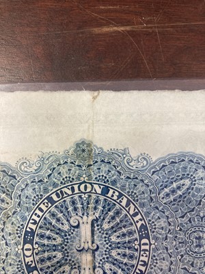 Lot 21 - UNION BANK OF SCOTLAND LIMITED