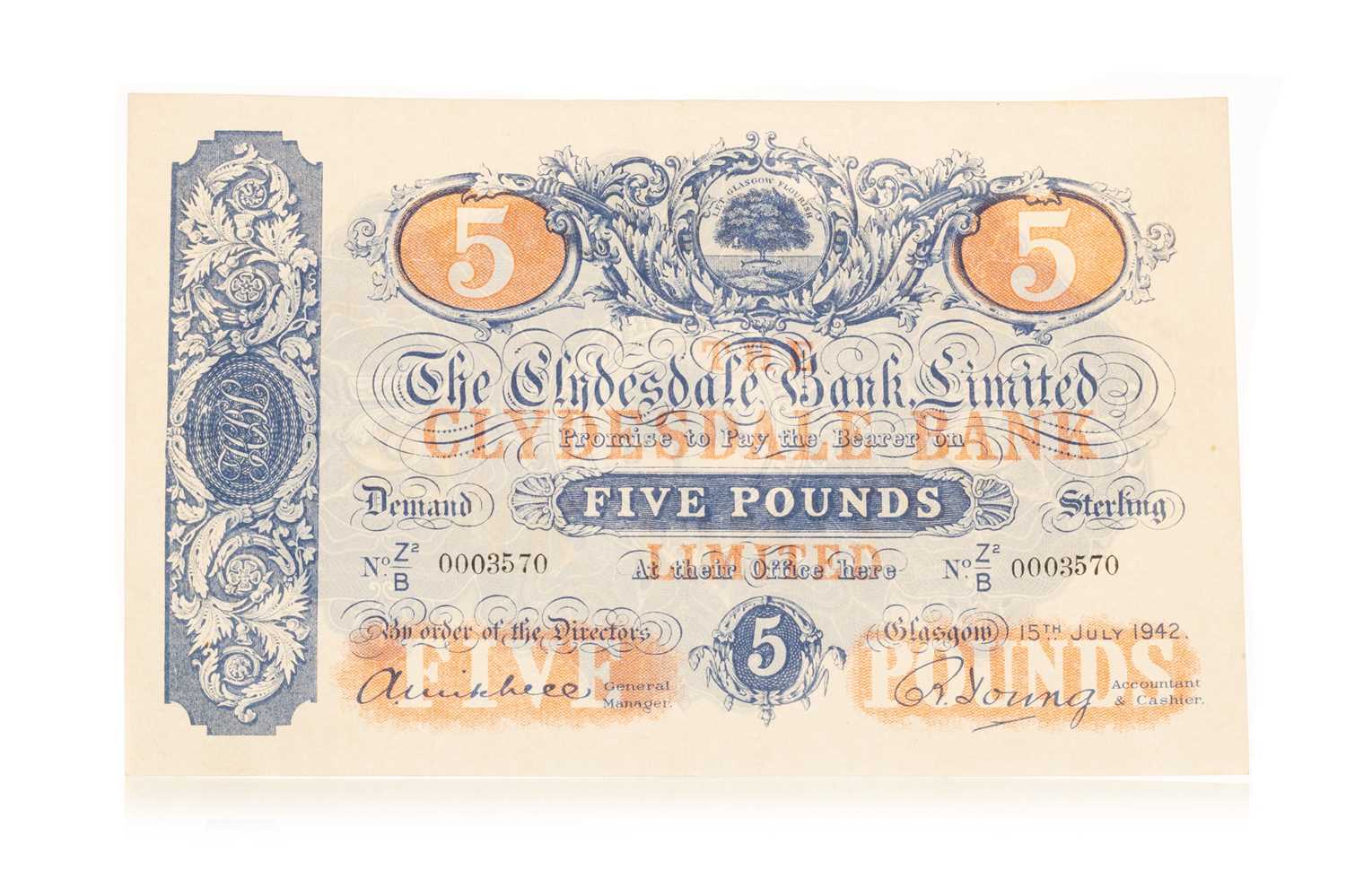 Lot 27 - CLYDESDALE BANK LIMITED