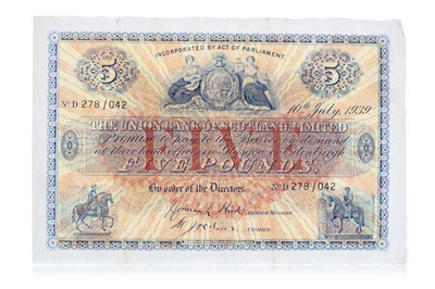 Lot 39 - UNION BANK OF SCOTLAND LIMITED