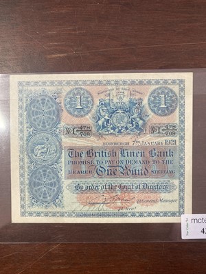 Lot 43 - BRITISH LINEN BANK