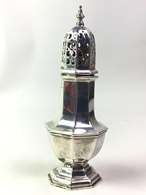 Lot 658 - SILVER SUGAR CASTER