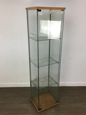 Lot 711 - FOUR IKEA GLASS CABINETS