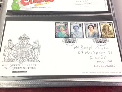 Lot 801 - ALBUM OF FIRST DAY COVERS