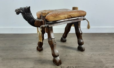 Lot 796 - CAMEL STOOL