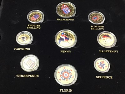 Lot 831 - THE PREDECIMALS OF QUEEN ELIZABETH II COIN SET