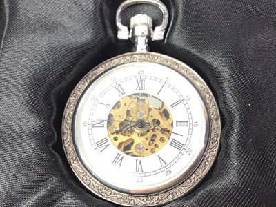 Lot 833 - COLLECTION OF REPRODUCTION POCKET WATCHES