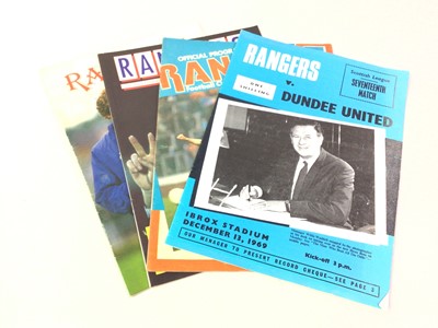 Lot 843 - COLLECTION OF FOOTBALL PROGRAMMES AND BOOKS