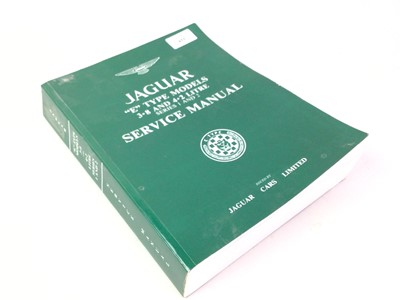 Lot 855 - JAGUAR E-TYPE SERVICE MANUAL