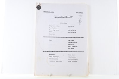 Lot 247 - PAUL YOUNG COLLECTION, GROUP OF SCRIPTS