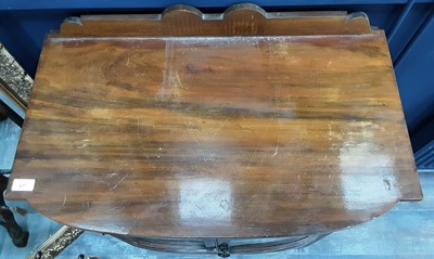 Lot 877 - LATE VICTORIAN INLAID MAHOGANY SIDE CABINET