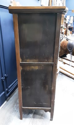 Lot 877 - LATE VICTORIAN INLAID MAHOGANY SIDE CABINET