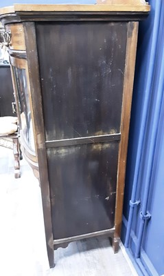 Lot 877 - LATE VICTORIAN INLAID MAHOGANY SIDE CABINET