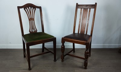 Lot 873 - EIGHT DINING CHAIRS