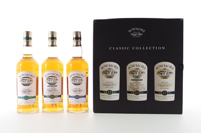 Lot 187 - BOWMORE CLASSIC COLLECTION (3 X 20CL)